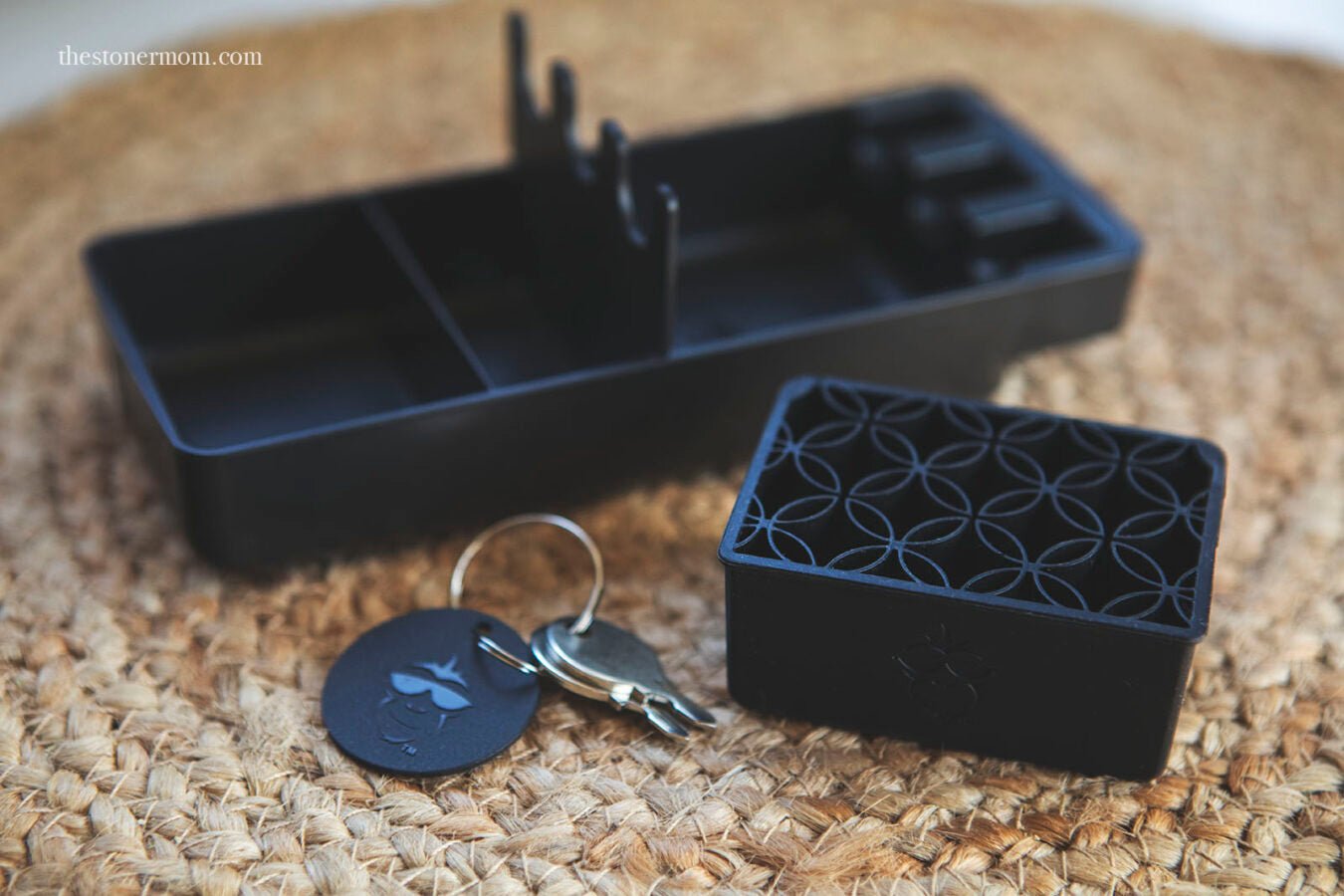 Lockable Odor-Proof Storage Box – Secure and Discreet | Secure Storage with Silicone Tray