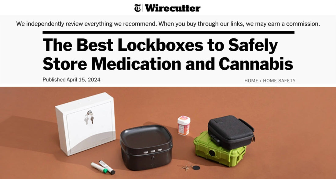 Stash Monkey Lock Box: Endorsed as the Best by NY Times | Wirecutter - Stash Monkey