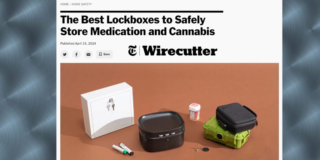 Nytimes best lock box to store cannabis